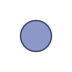 Chromium ion, Cr3+: a small gray-blue ball