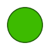 Calcium ion, Ca2+: a green ball